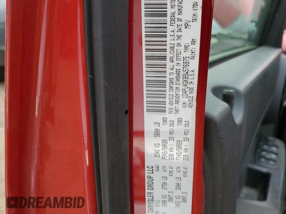2011 Dodge Nitro Heat z VIN 1D4PU4GK8BW576875, wystawiony jako Copart lot #57610975 z przebiegiem 128 630 mil mil oraz Szkoda całkowita • Salvage title. Historia ofert i sprzedaży dostępna na DreamBid. Obrazek 12.