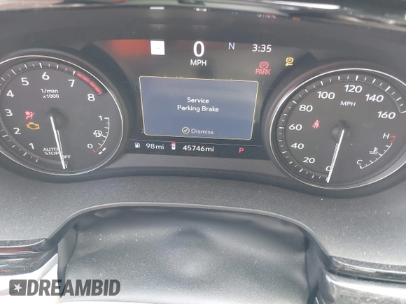 2022 Cadillac XT6 Premium Luxury with VIN 1GYKPCRS2NZ161800, listed as a IAAI auction lot 42174382 with 45,746 mi miles and . Bid and sale history available at DreamBid. Image 7.