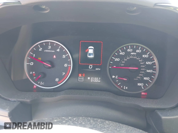 2024 Subaru WRX Premium with VIN JF1VBAH67R9815776, listed as a IAAI auction lot 42032015 with 2,122 mi miles and . Bid and sale history available at DreamBid. Image 7.