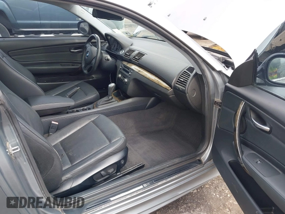 2011 BMW 1 Series 128i with VIN WBAUP9C52BVL89591, listed as a IAAI auction lot 41951870 with 131,377 mi miles and . Bid and sale history available at DreamBid. Image 5.