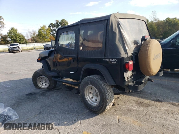 1995 Jeep Wrangler S with VIN 1J4FY19P0SP266468, listed as a Copart auction lot 74011814 with 269,912 mi miles and Salvage Title. Bid and sale history available at carsss.com. Image 2.