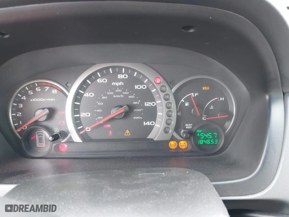2005 Honda Pilot EX-L with NAVI with VIN 2HKYF18715H562492, listed as a IAAI auction lot 41627194 with 184,653 mi miles. Bid and sale history available at carsss.com. Image 7.