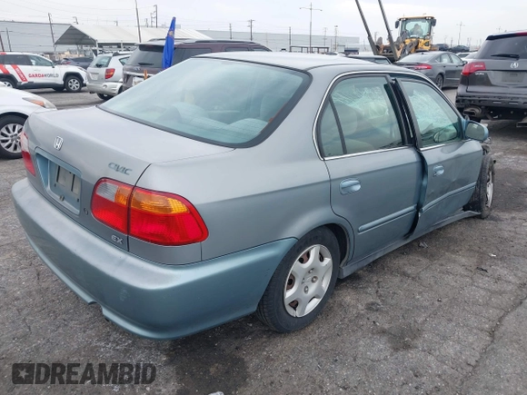 1999 Honda Civic EX z VIN 2HGEJ8643XH532751, wystawiony jako IAAI lot #42020290 z przebiegiem 239 316 mil mil oraz . Historia ofert i sprzedaży dostępna na DreamBid. Obrazek 4.