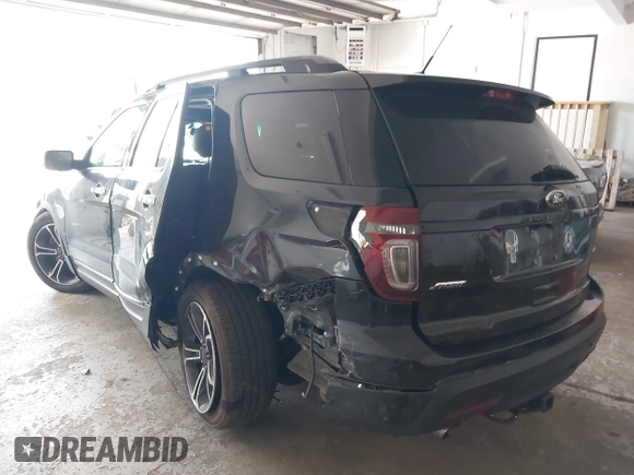 2013 Ford Explorer Sport with VIN 1FM5K8GT0DGC51656, listed as a IAAI auction lot 42562313 with 176,409 mi miles and . Bid and sale history available at DreamBid. Image 3.
