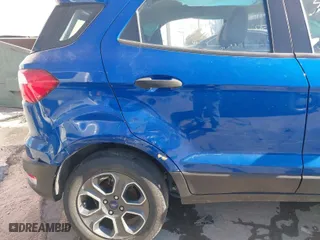 2020 Ford EcoSport S with VIN MAJ3S2FE1LC337775, listed as a IAAI auction lot 41434361 with 44,017 mi miles. Bid and sale history available at carsss.com. Image 6.