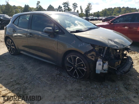 2019 Toyota Corolla Hatchback SE with VIN JTNK4RBE6K3051638, listed as a Copart auction lot 71595324 with 44,976 mi miles and Salvage Title. Bid and sale history available at carsss.com. Image 4.