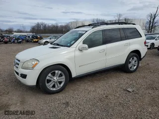 2008 Mercedes-Benz GL-Class 4.6L with VIN 4JGBF71E78A336661, listed as a Copart auction lot 52073285 with NaN miles and Salvage Title. Bid and sale history available at carsss.com. Image 1.