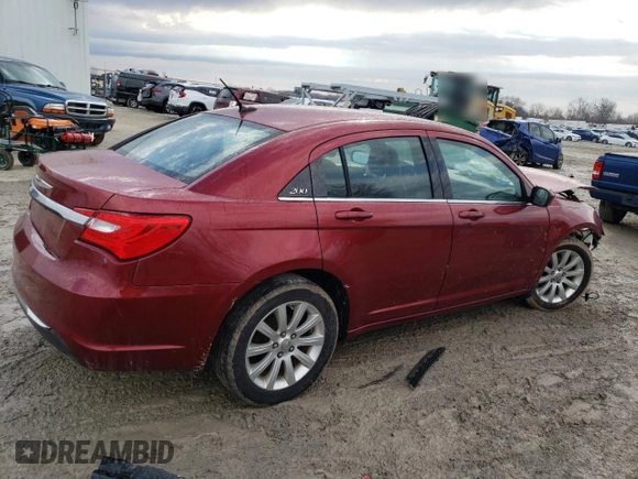 2013 Chrysler 200 Touring with VIN 1C3CCBBB1DN723061, listed as a Copart auction lot 46126885 with 166,840 mi miles and Clean Title. Bid and sale history available at carsss.com. Image 3.