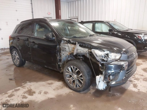 2016 Mitsubishi Outlander Sport 2.4 SEL with VIN JA4AR4AW7GZ031024, listed as a IAAI auction lot 41614867 with 122,342 mi miles. Bid and sale history available at carsss.com. Image 1.