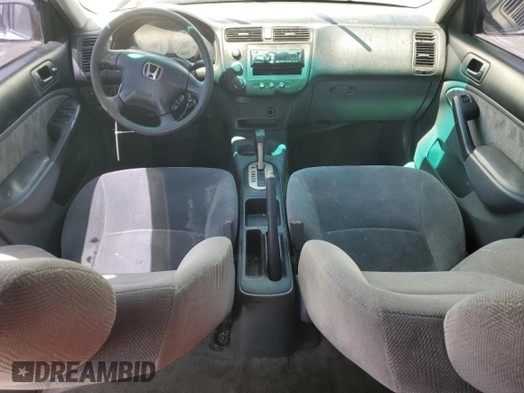 2001 Honda Civic LX z VIN 2HGES16521H519977, wystawiony jako Copart lot #55177585 z przebiegiem 152 993 mil mil oraz Czysty tytuł • Clean title. Historia ofert i sprzedaży dostępna na DreamBid. Obrazek 8.