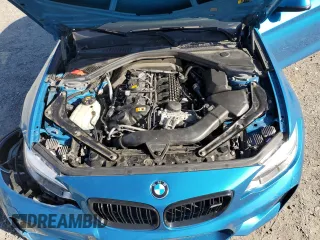 2017 BMW M2 with VIN WBS1H9C56HV886695, listed as a Copart auction lot 69318424 with 37,032 mi miles and Salvage Title. Bid and sale history available at carsss.com. Image 13.