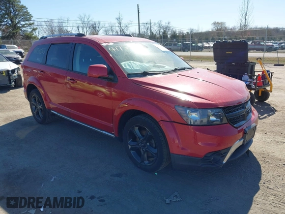 2018 Dodge Journey Crossroad with VIN 3C4PDDGG5JT371074, listed as a IAAI auction lot 41753355 with 122,353 mi miles and . Bid and sale history available at DreamBid. Image 1.