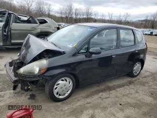 2007 Honda Fit with VIN JHMGD38487S045339, listed as a Copart auction lot 53427085 with 137,816 mi miles and Salvage Title. Bid and sale history available at carsss.com. Image 1.