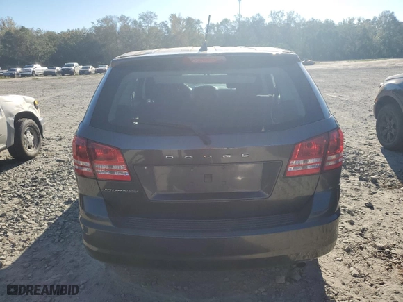 2015 Dodge Journey American Value Pkg with VIN 3C4PDCAB0FT737571, listed as a Copart auction lot 75895234 with 152,756 mi miles and Salvage Title. Bid and sale history available at carsss.com. Image 6.