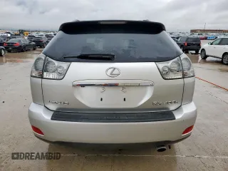 2006 Lexus RX 400h with VIN JTJGW31U762000555, listed as a Copart auction lot 54873185 with 191,579 mi miles and Salvage title. Bid and sale history available at DreamBid. Image 6.