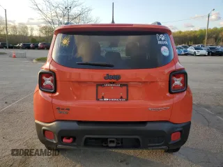 2016 Jeep Renegade Trailhawk with VIN ZACCJBCT9GPC70330, listed as a Copart auction lot 52934805 with 125,113 mi miles and Salvage title. Bid and sale history available at DreamBid. Image 6.