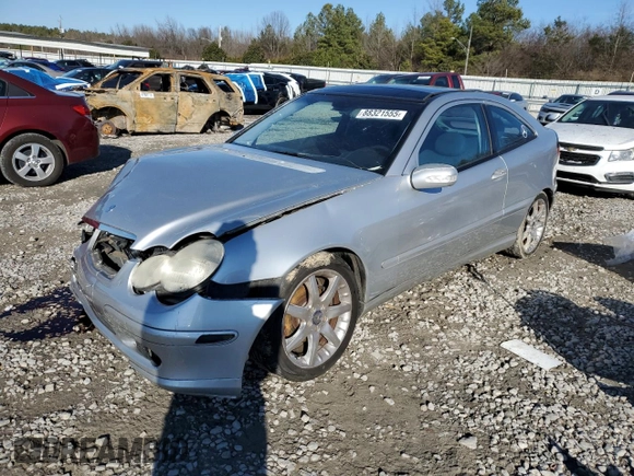 2002 Mercedes-Benz C 230/260/280/320 with VIN WDBRN47JX2A365019, listed as a Copart auction lot 88321555 with 194,316 mi miles and Salvage Title. Bid and sale history available at DreamBid. Image 1.