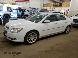2011 Chevrolet Malibu LTZ with VIN 1G1ZE5EU4BF358597, listed as a Copart auction lot 50094405 with 116,463 mi miles and Salvage Title. Bid and sale history available at DreamBid. Image 1.