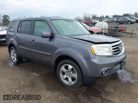 2015 Honda Pilot EX-L z VIN 5FNYF3H54FB023360, wystawiony jako IAAI lot #41910285 z przebiegiem 173 668 mil mil oraz . Historia ofert i sprzedaży dostępna na DreamBid. Obrazek 1.