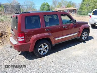 2008 Jeep Liberty Limited with VIN 1J8GN58K08W160433, listed as a IAAI auction lot 41975324 with 200,492 mi miles and . Bid and sale history available at carsss.com. Image 4.