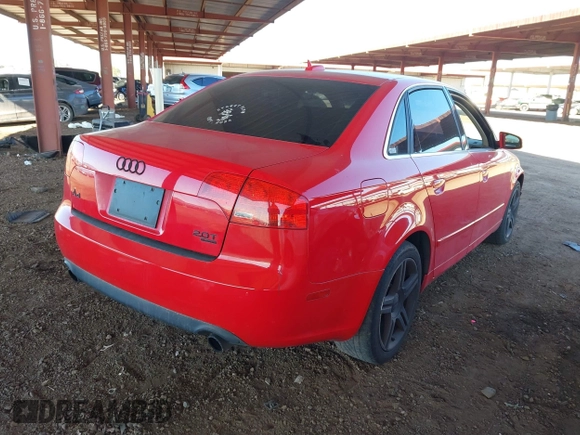 2006 Audi A4 2.0T with VIN WAUDF98E96A082749, listed as a IAAI auction lot 41614722 with 86,945 mi miles. Bid and sale history available at carsss.com. Image 4.