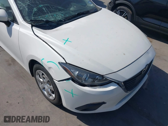 2016 Mazda 3 i Sport with VIN 3MZBM1T73GM298236, listed as a IAAI auction lot 42013829 with 54,599 mi miles and . Bid and sale history available at DreamBid. Image 6.