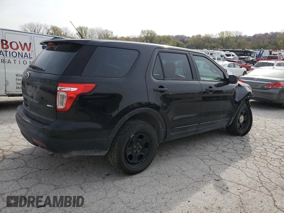 2015 Ford Utility Police Interceptor with VIN 1FM5K8AR3FGC41199, listed as a Copart auction lot 77938984 with 154,996 mi miles and Salvage Title. Bid and sale history available at carsss.com. Image 3.