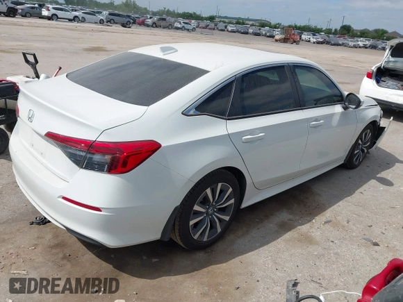 2024 Honda Civic EX z VIN 2HGFE1F7XRH323682, wystawiony jako IAAI lot #42019454 z przebiegiem 7 039 mil mil oraz . Historia ofert i sprzedaży dostępna na DreamBid. Obrazek 4.
