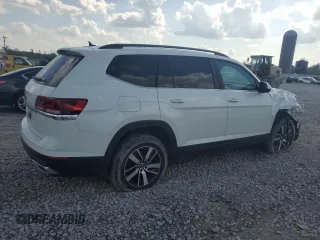 2022 Volkswagen Atlas SE with VIN 1V2DP2CA5NC550196, listed as a Copart auction lot 72036934 with 66,495 mi miles and Salvage title. Bid and sale history available at DreamBid. Image 3.