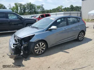 2017 Hyundai Accent Sport with VIN KMHCU5AE6HU364612, listed as a Copart auction lot 61010414 with 66,507 mi miles and Salvage Title. Bid and sale history available at carsss.com. Image 1.