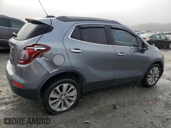 2019 Buick Encore Preferred with VIN KL4CJASBXKB839685, listed as a Copart auction lot 45114785 with 114,691 mi miles and Salvage Title. Bid and sale history available at carsss.com. Image 3.