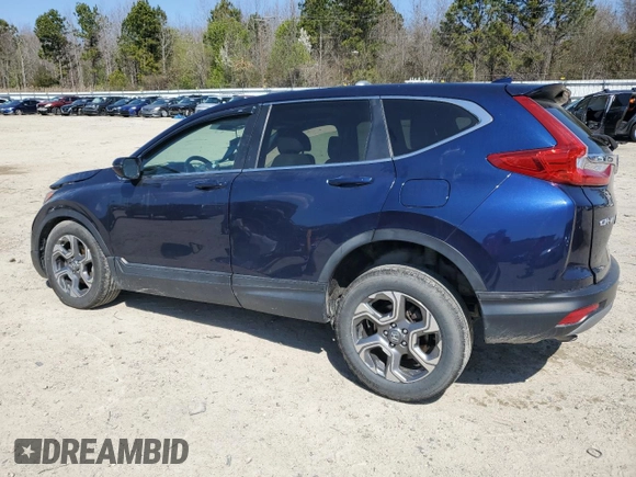 2017 Honda CR-V EX-L with VIN 5J6RW2H84HL018727, listed as a Copart auction lot 50523945 with 125,342 mi miles and Salvage Title. Bid and sale history available at DreamBid. Image 2.