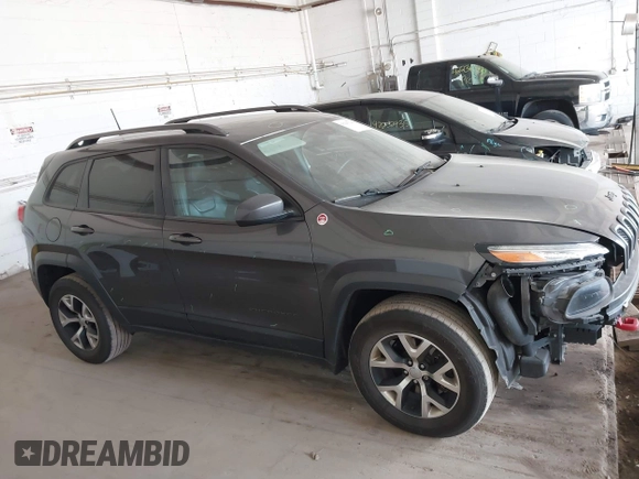 2016 Jeep Cherokee Trailhawk with VIN 1C4PJMBS0GW169184, listed as a IAAI auction lot 42255346 with 152,802 mi miles and . Bid and sale history available at DreamBid. Image 13.