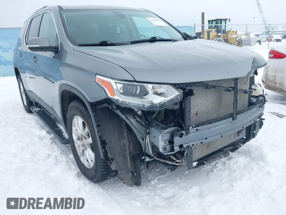 2020 Chevrolet Traverse LT Cloth with VIN 1GNEVGKW5LJ313942, listed as a IAAI auction lot 41465413 with 49,657 mi miles and . Bid and sale history available at DreamBid. Image 17.