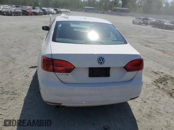 2013 Volkswagen Jetta S with VIN 3VW2K7AJ0DM260336, listed as a Copart auction lot 53988595 with 260,870 mi miles and Salvage title. Bid and sale history available at DreamBid. Image 6.