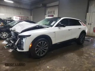 2025 Cadillac LYRIQ z VIN 1GYKPURL7SZ303441, wystawiony jako Copart lot #47011235 z przebiegiem 1 078 mil mil oraz Szkoda całkowita • Salvage title. Historia ofert i sprzedaży dostępna na DreamBid. Obrazek 1.