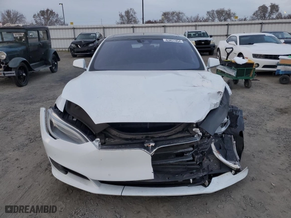 2016 Tesla Model S 70 kWh Battery with VIN 5YJSA1E19GF151945, listed as a Copart auction lot 83851454 with 74,473 mi miles and Non Repairable. Bid and sale history available at carsss.com. Image 5.