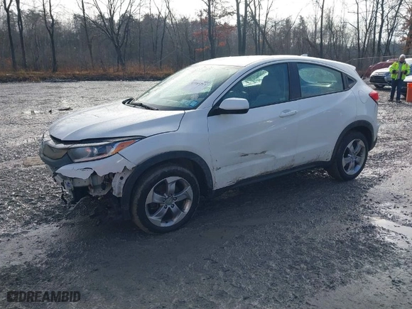 2022 Honda HR-V LX with VIN 3CZRU6H32NM717446, listed as a IAAI auction lot 41085743 with 27,225 mi miles. Bid and sale history available at carsss.com. Image 2.