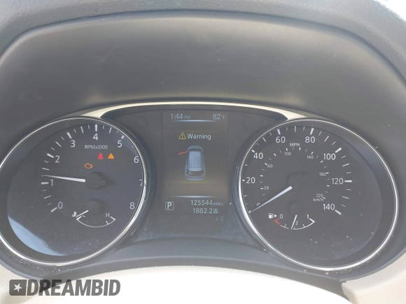 2015 Nissan Rogue S with VIN 5N1AT2MT5FC920589, listed as a IAAI auction lot 42050035 with 125,544 mi miles. Bid and sale history available at carsss.com. Image 7.