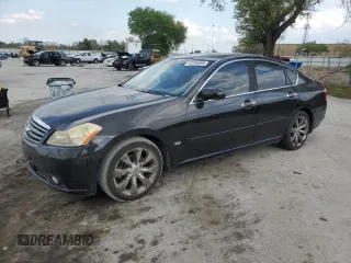 2006 Infiniti M with VIN JNKAY01E56M105317, listed as a Copart auction lot 47280985 with 302,727 mi miles and Salvage Title. Bid and sale history available at carsss.com. Image 1.