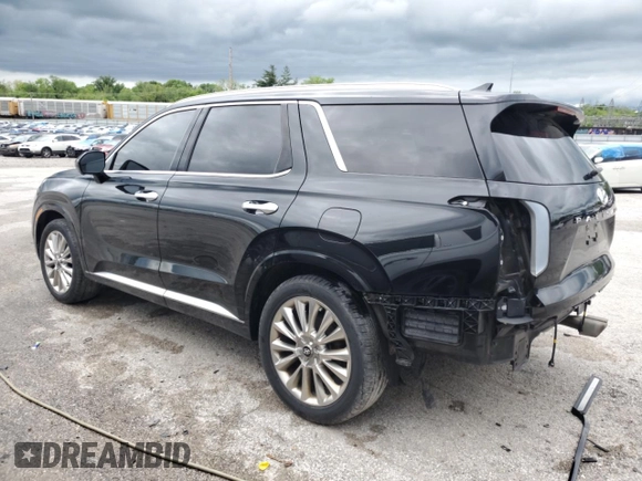 2020 Hyundai Palisade Limited z VIN KM8R54HE1LU112153, wystawiony jako Copart lot #52991275 z przebiegiem 101 366 mil mil oraz Szkoda całkowita • Salvage title. Historia ofert i sprzedaży dostępna na DreamBid. Obrazek 2.