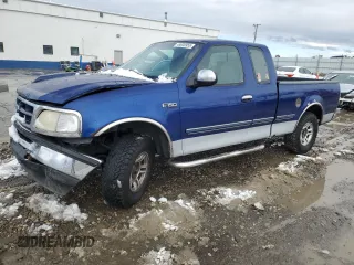 1997 Ford F-150 XL z VIN 1FTEX17LXVKB44786, wystawiony jako Copart lot #49630955 z przebiegiem 301 736 mil mil oraz Szkoda całkowita • Salvage title. Historia ofert i sprzedaży dostępna na DreamBid. Obrazek 1.