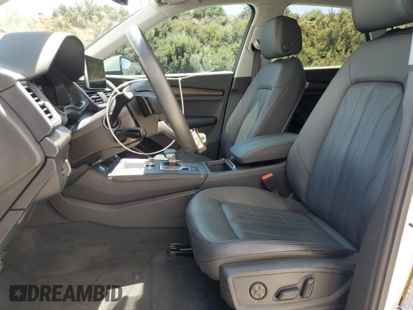 2018 Audi Q5 Premium with VIN WA1ANAFY2J2227182, listed as a Copart auction lot 60544075 with 33,851 mi miles and Salvage title. Bid and sale history available at DreamBid. Image 7.