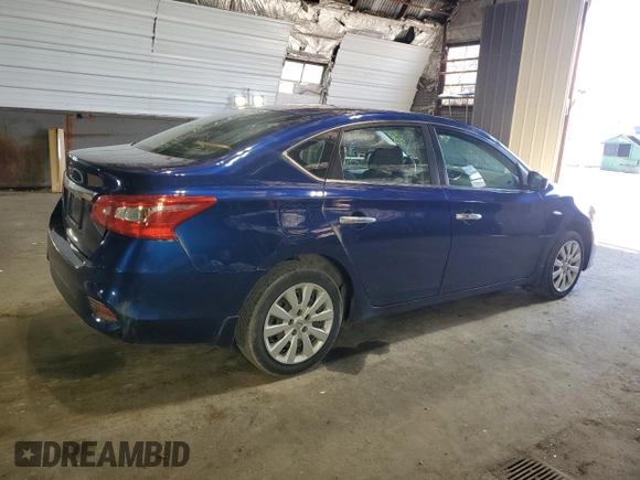 2017 Nissan Sentra S with VIN 3N1AB7APXHY208135, listed as a Copart auction lot 53930135 with 107,589 mi miles and Salvage Title. Bid and sale history available at carsss.com. Image 3.