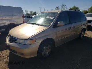 1999 Honda Odyssey EX z VIN 2HKRL1863XH532403, wystawiony jako Copart lot #73340184 z przebiegiem 145 977 mil mil oraz Szkoda całkowita • Salvage title. Historia ofert i sprzedaży dostępna na DreamBid. Obrazek 1.