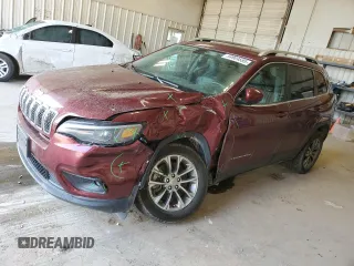 2019 Jeep Cherokee Latitude Plus z VIN 1C4PJLLB4KD307791, wystawiony jako Copart lot #54904595 z przebiegiem 62 943 mil mil oraz Szkoda całkowita • Salvage title. Historia ofert i sprzedaży dostępna na DreamBid. Obrazek 1.