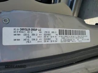 2013 Dodge Grand Caravan SXT with VIN 2C4RDGCG9DR628406, listed as a Copart auction lot 56484915 with 16,823 mi miles and Clean Title. Bid and sale history available at DreamBid. Image 13.