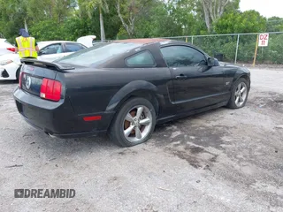 2007 Ford Mustang GT Deluxe with VIN 1ZVHT82H775289013, listed as a IAAI auction lot 42815485 with 167,390 mi miles and . Bid and sale history available at DreamBid. Image 4.