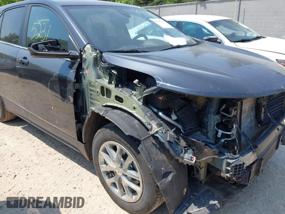 2023 Chevrolet Equinox LT with VIN 3GNAXUEG2PS117506, listed as a IAAI auction lot 42475231 with 66,184 mi miles and . Bid and sale history available at DreamBid. Image 17.