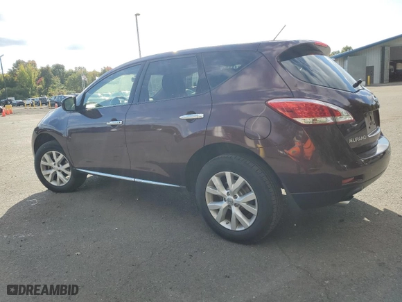2013 Nissan Murano S with VIN JN8AZ1MW9DW311562, listed as a Copart auction lot 73962274 with 71,192 mi miles and Salvage Title. Bid and sale history available at carsss.com. Image 2.